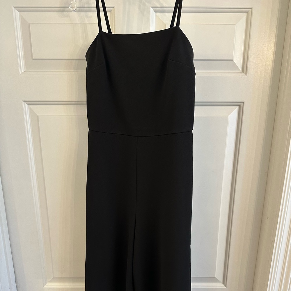 She + Sky Elegant Black Jumpsuit